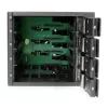 StarTech.com 4 vietų aliuminio belaištis karšto prijungimo mobilus stovas, skirtas 3,5 col. SAS II/SATA III – 6 Gbps HDD