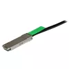 StarTech.com MSA Compliant QSFP+ Direct-Attach Twinax kabelis - 2 m (6.6 ft)~MSA Uncoded Suderinama 2m 40G QSFP+ to QSFP+ Direct Attach Breakout kabelis Twinax - 40 GbE QSFP+ Copper DAC 40 Gbps Low Power Passive siųstuvas-imtuvas Module DAC