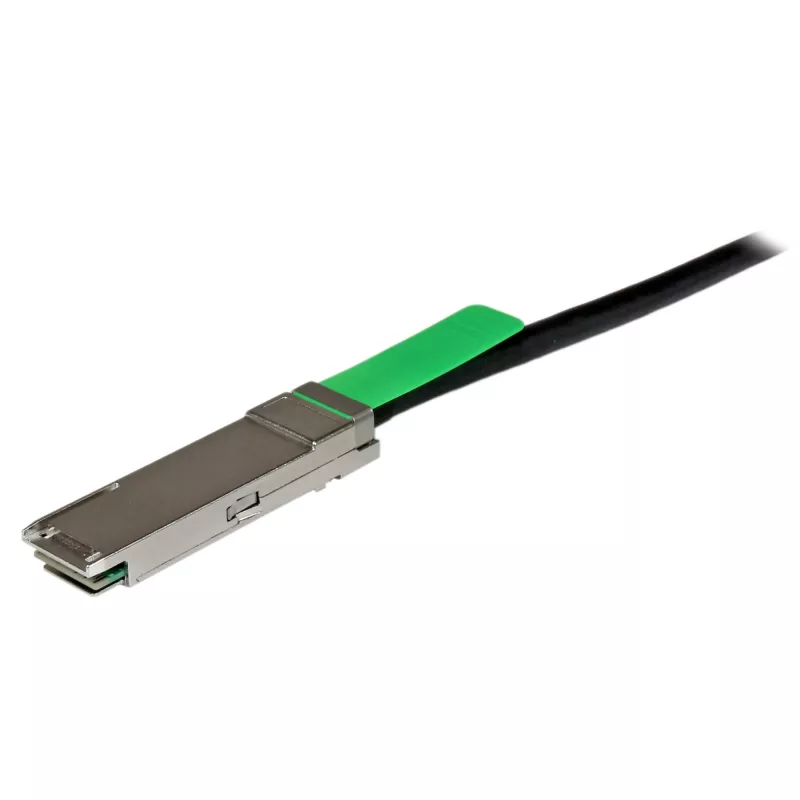 StarTech.com MSA Compliant QSFP+ Direct-Attach Twinax kabelis - 2 m (6.6 ft)~MSA Uncoded Suderinama 2m 40G QSFP+ to QSFP+ Direct Attach Breakout kabelis Twinax - 40 GbE QSFP+ Copper DAC 40 Gbps Low Power Passive siųstuvas-imtuvas Module DAC