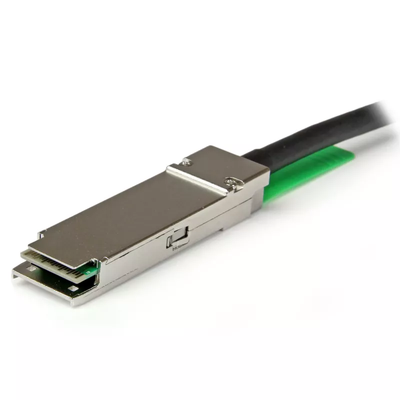 StarTech.com MSA Compliant QSFP+ Direct-Attach Twinax kabelis - 2 m (6.6 ft)~MSA Uncoded Suderinama 2m 40G QSFP+ to QSFP+ Direct Attach Breakout kabelis Twinax - 40 GbE QSFP+ Copper DAC 40 Gbps Low Power Passive siųstuvas-imtuvas Module DAC