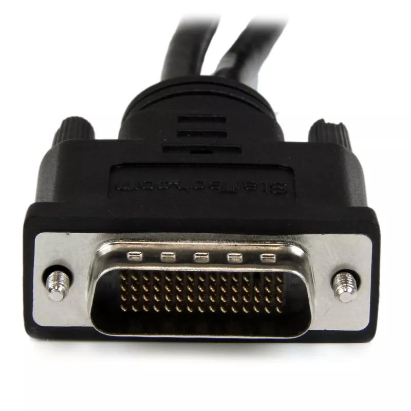 StarTech.com 8 colių (20 cm) DMS-59 į du DisplayPort adapterio kabelį - 4K x 2K vaizdas - LFH DMS 59 kontaktų (M) į 2x DisplayPort 1.2 (F) Y skirstytuvas - LFH vaizdo plokštė prie dviejų DP monitorių