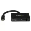 StarTech.com kelioninis A/V adapteris: 2-in-1 Mini DisplayPort į HDMI arba VGA keitiklis
