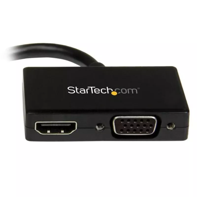 StarTech.com kelioninis A/V adapteris: 2-in-1 Mini DisplayPort į HDMI arba VGA keitiklis