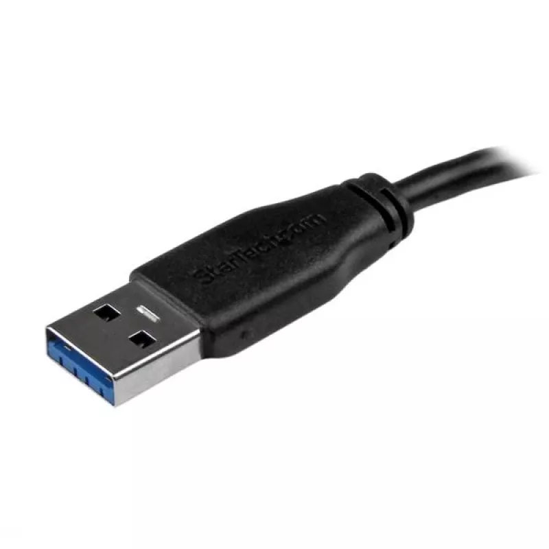 “StarTech.com” plonas “Micro USB 3.0” laidas - M/M - 3m (10 pėdų), 3 m, USB A, Micro-USB B, USB 3.2 Gen 1 (3.1 Gen 1), kištukas/kištukas, juodas