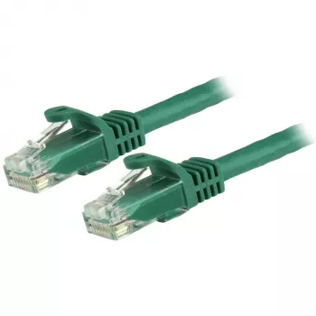 StarTech.com 3m CAT6 eterneto laidas – žalias CAT 6 gigabitinio eterneto laidas – 250MHz 100W PoE RJ45 UTP tinklo / komutacinis kabelis be užkabinimo su tempimo sumažinimu, išbandytas atskirai