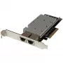 StarTech.com 2 prievadų PCI Express 10GBase-T Ethernet tinklo plokštė – su Intel X540 mikroschema