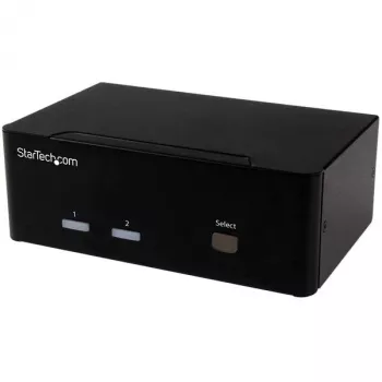 StarTech.com 2 prievadų KVM komutatorius su dviguba VGA – USB 2.0, 1920 x 1200 pikselių, Full HD, 18 W, juodas