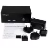 StarTech.com 2 prievadų KVM komutatorius su dviguba VGA – USB 2.0, 1920 x 1200 pikselių, Full HD, 18 W, juodas