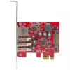 StarTech.com 3 prievadų PCI Express USB 3.0 plokštė + Gigabit Ethernet