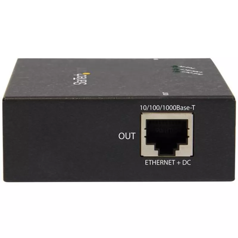 StarTech.com 1 prievado Gigabit PoE+ plėtiklis - 802.3at ir 802.3af - 100 m