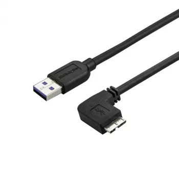 StarTech.com plonas mikro USB 3.0 laidas – M/M – stačiu kampu mikro USB – 2 m (6 pėd.)