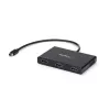 StarTech.com 3 prievadų kelių monitorių adapteris – mini DisplayPort į HDMI MST šakotuvas – triguba 1080p arba dviguba 4K 30Hz – vaizdo skirstytuvas išplėstiniam darbalaukio režimui tik Windows – mDP 1.2 į 3x HDMI