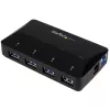 StarTech.com 4 prievadų USB 3.0 šakotuvas su tam skirtu įkrovimo prievadu – 1 x 2,4 A prievadas~4 prievadų USB 3.0 šakotuvas (5 Gbps) su tam skirtu įkrovimo prievadu – 1 x 2,4 A prievadas
