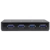 StarTech.com 4 prievadų USB 3.0 šakotuvas su tam skirtu įkrovimo prievadu – 1 x 2,4 A prievadas~4 prievadų USB 3.0 šakotuvas (5 Gbps) su tam skirtu įkrovimo prievadu – 1 x 2,4 A prievadas