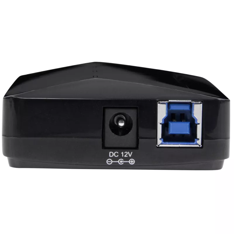 StarTech.com 4 prievadų USB 3.0 šakotuvas su tam skirtu įkrovimo prievadu – 1 x 2,4 A prievadas~4 prievadų USB 3.0 šakotuvas (5 Gbps) su tam skirtu įkrovimo prievadu – 1 x 2,4 A prievadas