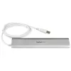 StarTech.com 7 prievadų USB šakotuvas, USB A į 7x USB-A prievadų, USB 5 Gbps, tvirta konstrukcija, maitinamas magistralės arba išoriniu maitinimo šaltiniu, nešiojamas nešiojamojo kompiuterio USB 3.0 šakotuvo plėtiklis su maitinimo adapteriu