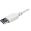 StarTech.com 7 prievadų USB šakotuvas, USB A į 7x USB-A prievadų, USB 5 Gbps, tvirta konstrukcija, maitinamas magistralės arba išoriniu maitinimo šaltiniu, nešiojamas nešiojamojo kompiuterio USB 3.0 šakotuvo plėtiklis su maitinimo adapteriu