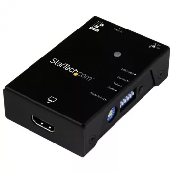 StarTech.com EDID emuliatorius HDMI ekranams - 1080p, juoda, plienas, RoHS, CE, FCC, 1920 x 1080 pikselių, 720p, 1080p, HDMI