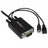 StarTech.com DisplayPort į VGA adapterio kabelis su garsu – 10 pėdų (3 m)