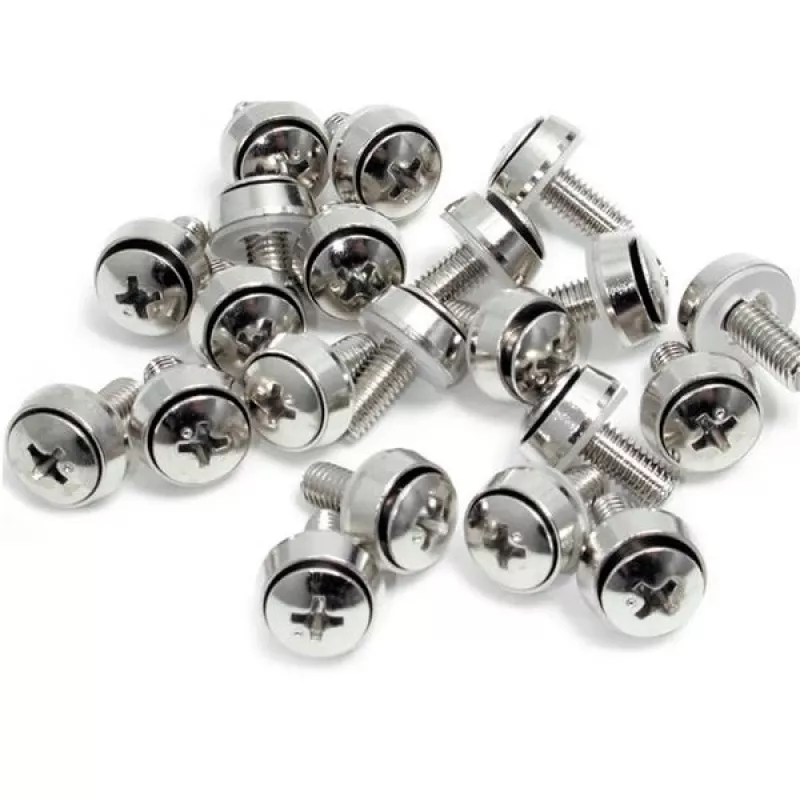 StarTech.com M6 x 12mm - tvirtinimo varžtai - 100 vnt. pakuotė