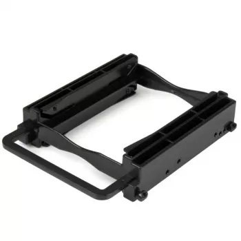 StarTech.com dvigubas 2,5 colio SSD/HDD tvirtinimo laikiklis 3,5” diskų įdėklui – montavimas be įrankių