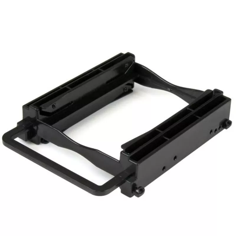 StarTech.com dvigubas 2,5 colio SSD/HDD tvirtinimo laikiklis 3,5” diskų įdėklui – montavimas be įrankių
