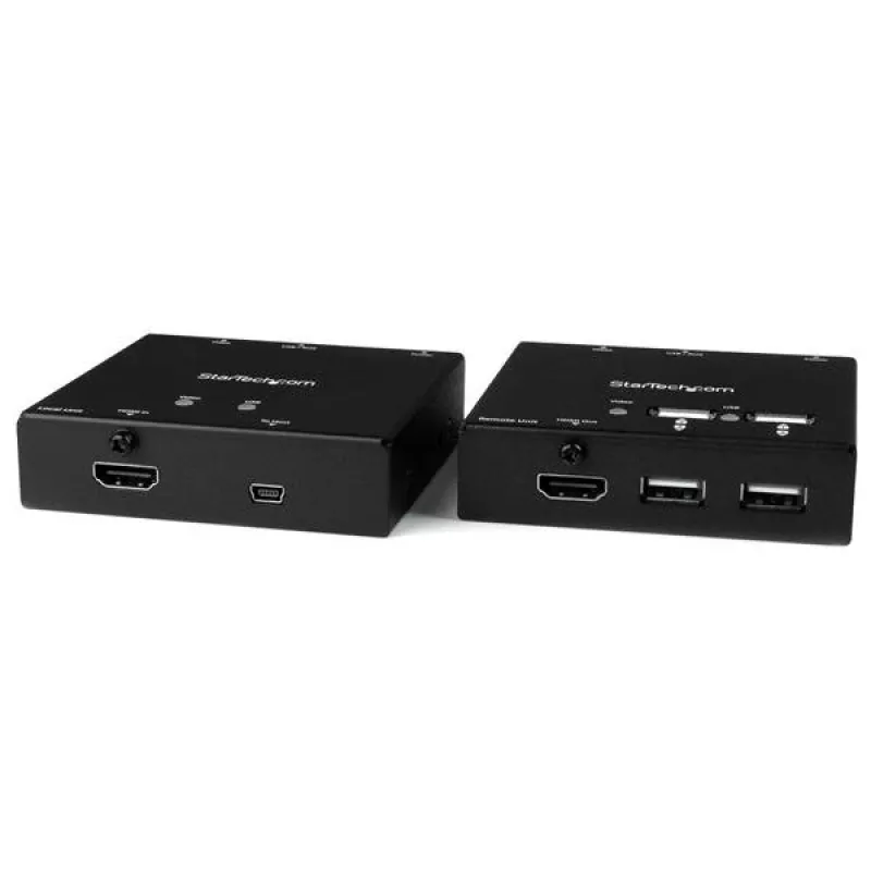 StarTech.com HDMI ilgintuvas per CAT6 su 4 prievadų USB šakotuvu – 165 pėd. (50 m) – 1080p
