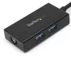 StarTech.com USB prie Ethernet adapteris, USB 3.0 į 10/100/1000 Gigabit Ethernet LAN keitiklis nešiojamiesiems kompiuteriams, 30 cm pritvirtintas laidas, USB į RJ45 adapteris, NIC adapteris, USB tinklo adapteris