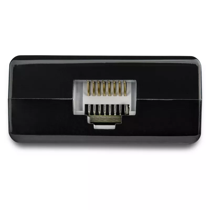 StarTech.com USB prie Ethernet adapteris, USB 3.0 į 10/100/1000 Gigabit Ethernet LAN keitiklis nešiojamiesiems kompiuteriams, 30 cm pritvirtintas laidas, USB į RJ45 adapteris, NIC adapteris, USB tinklo adapteris