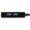 StarTech.com USB prie Ethernet adapteris, USB 3.0 į 10/100/1000 Gigabit Ethernet LAN keitiklis nešiojamiesiems kompiuteriams, 30 cm pritvirtintas laidas, USB į RJ45 adapteris, NIC adapteris, USB tinklo adapteris