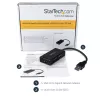 StarTech.com USB prie Ethernet adapteris, USB 3.0 į 10/100/1000 Gigabit Ethernet LAN keitiklis nešiojamiesiems kompiuteriams, 30 cm pritvirtintas laidas, USB į RJ45 adapteris, NIC adapteris, USB tinklo adapteris