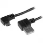 StarTech.com Micro-USB kabelis su stačiu kampu jungtimis - M/M - 1 m