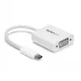 StarTech.com USB-C į VGA adapteris - Baltas, 3.2 Gen 1 (3.1 Gen 1), USB Type-C, VGA (D-Sub) išvestis, 1920 x 1200 pikselių