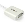 StarTech.com USB-C į VGA adapteris - Baltas, 3.2 Gen 1 (3.1 Gen 1), USB Type-C, VGA (D-Sub) išvestis, 1920 x 1200 pikselių