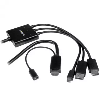 StarTech.com HDMI, DisplayPort arba Mini DisplayPort į HDMI keitiklio laidas - 2 m (6 pėd.)
