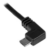 StarTech.com Micro-USB įkrovimo ir sinchronizavimo laidas V/V – kairėje kampuotas Micro-USB – 24 AWG – 2 m (6 pėd.)