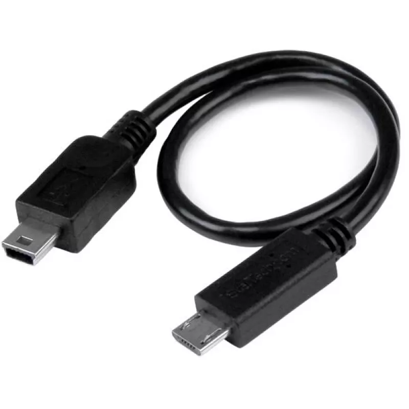 StarTech.com USB OTG kabelis - Micro USB į Mini USB - M/M - 8 col.