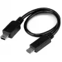 StarTech.com USB OTG kabelis - Micro USB į Mini USB - M/M - 8 col.