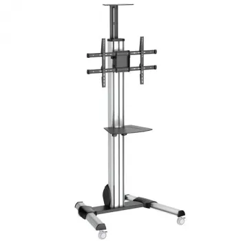 StarTech.com TV vežimėlis – reguliuojamas aukštis – užrakinami ratukai, 40 kg, 81,3 cm (32 coliai), 190,5 cm (75 coliai), 200 x 200 mm, 600 x 400 mm, 1110 - 1510 mm