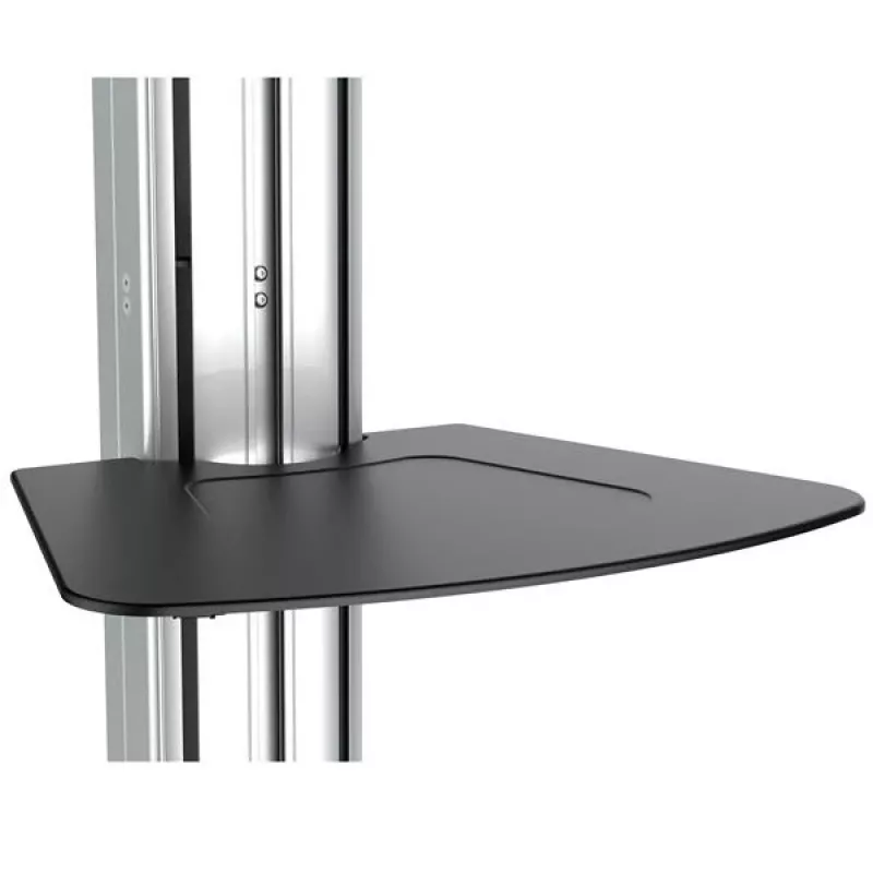 StarTech.com TV vežimėlis – reguliuojamas aukštis – užrakinami ratukai, 40 kg, 81,3 cm (32 coliai), 190,5 cm (75 coliai), 200 x 200 mm, 600 x 400 mm, 1110 - 1510 mm