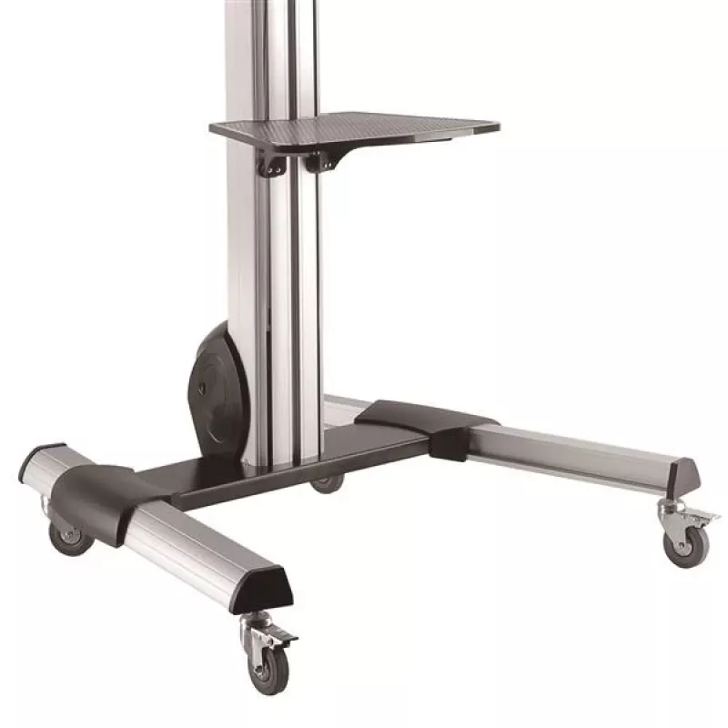 StarTech.com TV vežimėlis – reguliuojamas aukštis – užrakinami ratukai, 40 kg, 81,3 cm (32 coliai), 190,5 cm (75 coliai), 200 x 200 mm, 600 x 400 mm, 1110 - 1510 mm