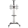 StarTech.com TV vežimėlis – reguliuojamas aukštis – užrakinami ratukai, 40 kg, 81,3 cm (32 coliai), 190,5 cm (75 coliai), 200 x 200 mm, 600 x 400 mm, 1110 - 1510 mm