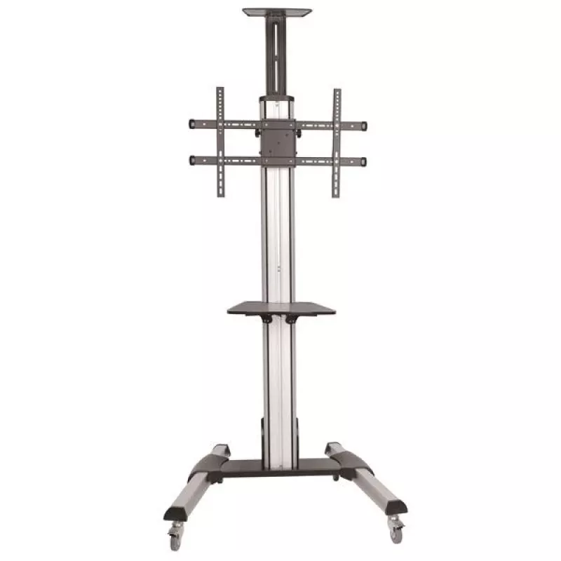 StarTech.com TV vežimėlis – reguliuojamas aukštis – užrakinami ratukai, 40 kg, 81,3 cm (32 coliai), 190,5 cm (75 coliai), 200 x 200 mm, 600 x 400 mm, 1110 - 1510 mm