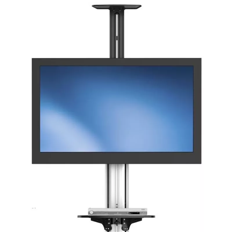 StarTech.com TV vežimėlis – reguliuojamas aukštis – užrakinami ratukai, 40 kg, 81,3 cm (32 coliai), 190,5 cm (75 coliai), 200 x 200 mm, 600 x 400 mm, 1110 - 1510 mm