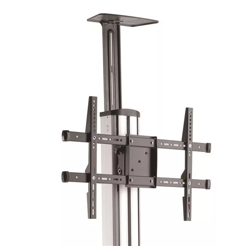 StarTech.com TV vežimėlis – reguliuojamas aukštis – užrakinami ratukai, 40 kg, 81,3 cm (32 coliai), 190,5 cm (75 coliai), 200 x 200 mm, 600 x 400 mm, 1110 - 1510 mm