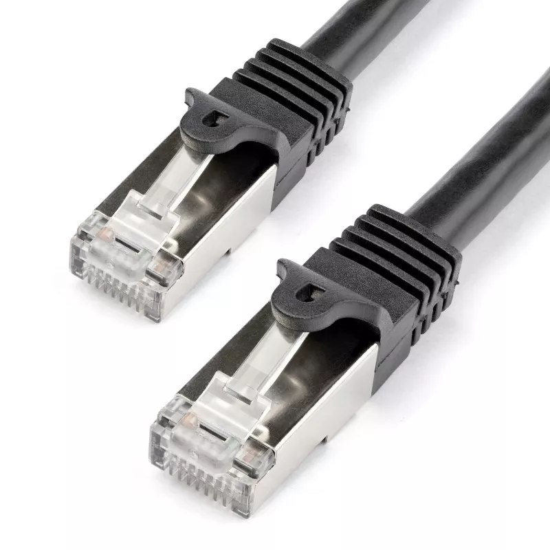 StarTech.com Cat6 komutacinis kabelis - ekranuotas (SFTP) - 1 m, juodas