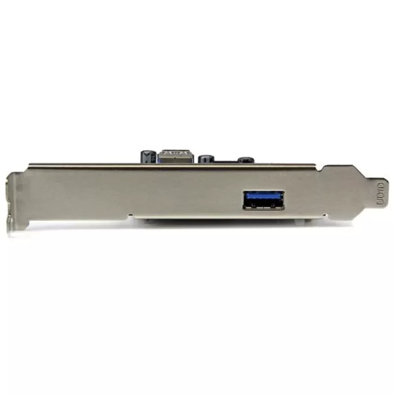 StarTech.com 2 prievadų USB 3.1 (10 Gbps) kortelė – USB-A, 1 išorinė, 1 vidinė – PCIe