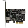 StarTech.com 2 prievadų USB 3.1 (10 Gbps) kortelė – USB-A, 1 išorinė, 1 vidinė – PCIe