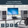 StarTech.com 4 prievadų DisplayPort KVM komutatorius - USB 3.0 - 4K 30 Hz