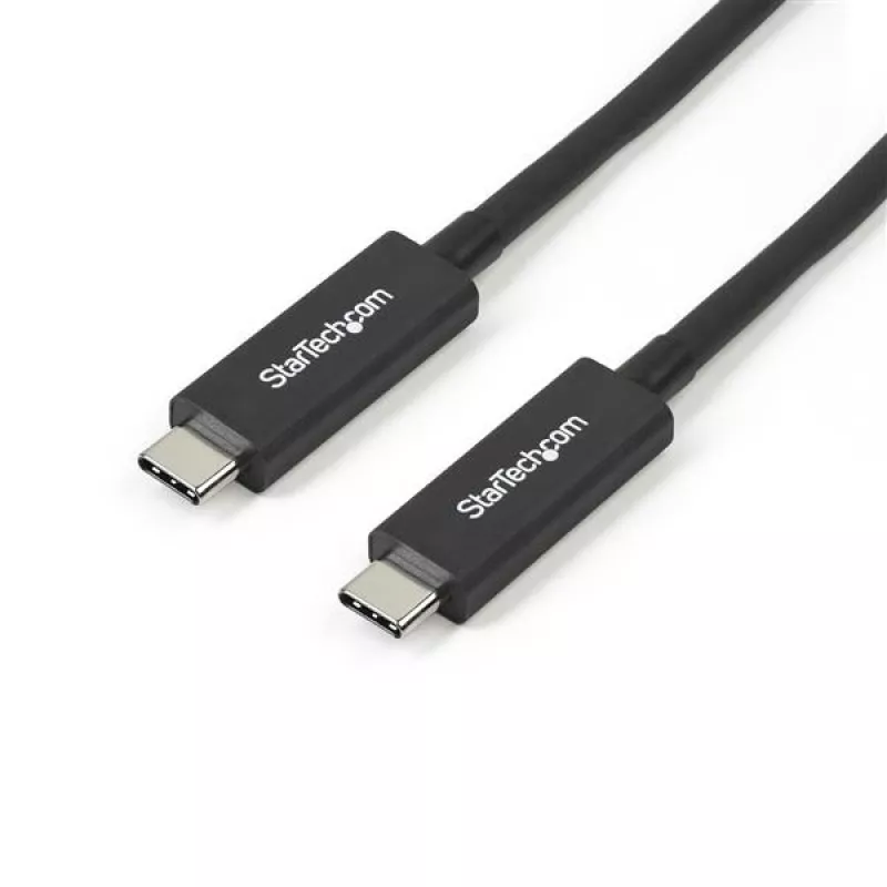 StarTech.com 3 pėdų (1 m) Thunderbolt 3 laidas su 100 W energijos tiekimu – 40 Gbps